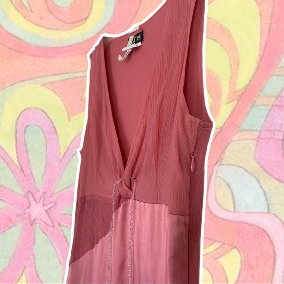 Vintage Y2K Pink Mini Dress - Picture 2 of 2